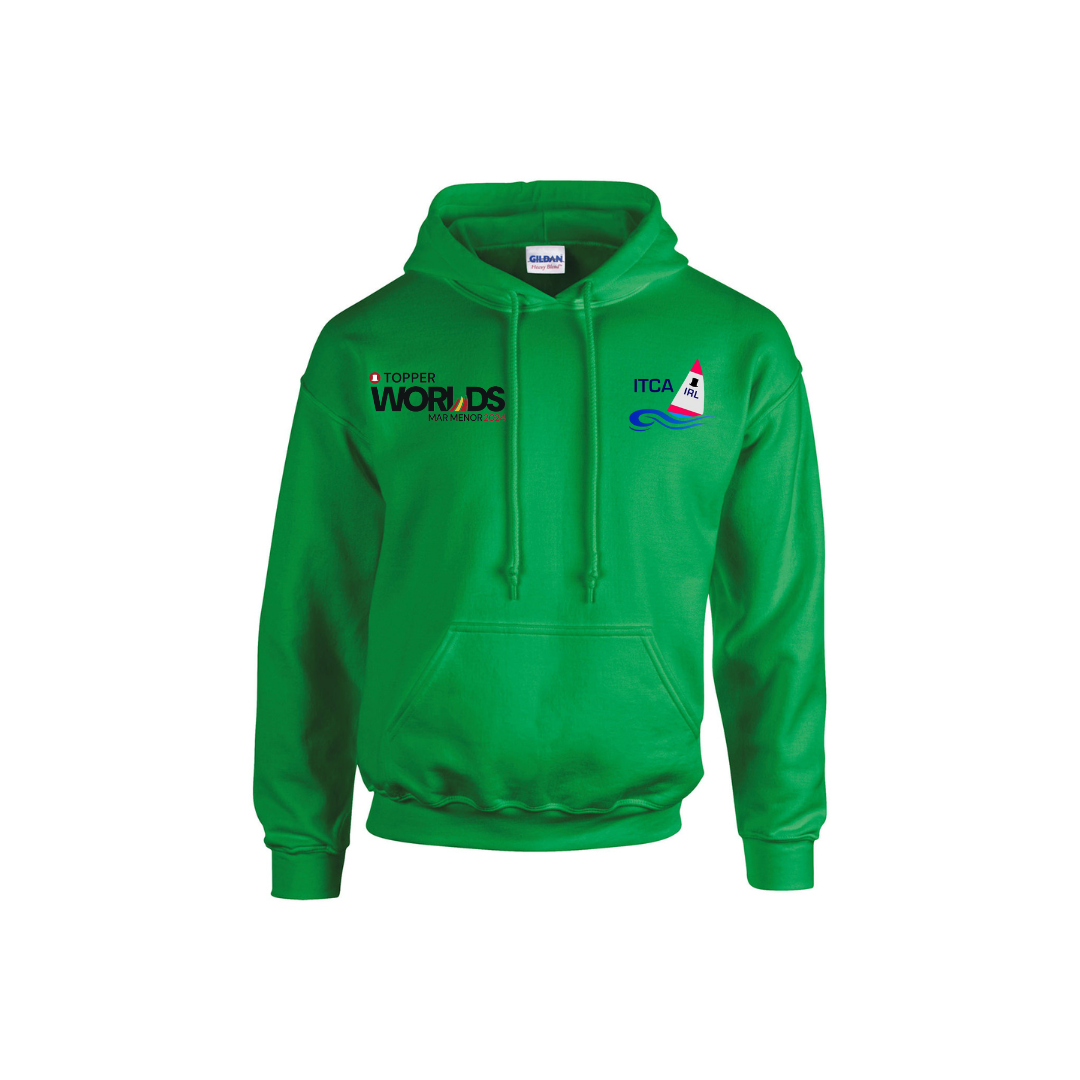 Topper Worlds Hoodie Green