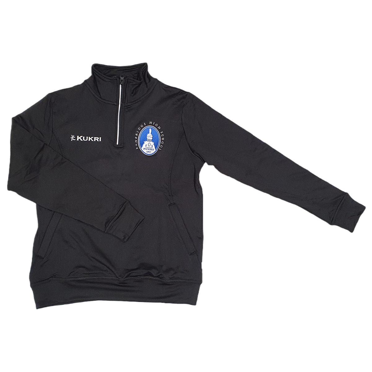 Banbridge High School 1/4 Zip Top Black