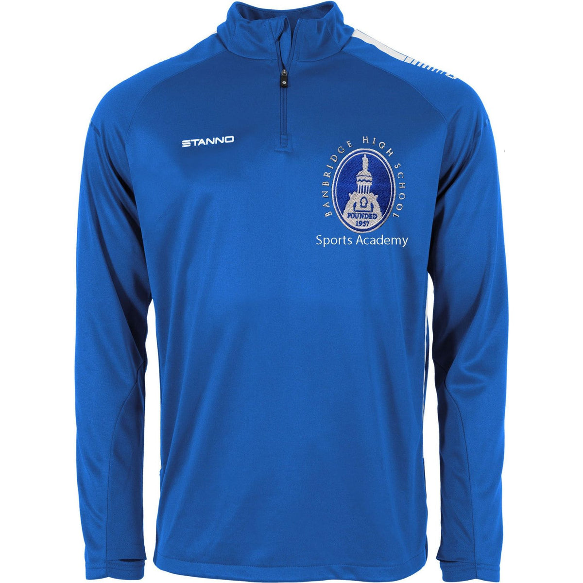 Banbridge High School Sports Academy 1/4 Zip Top Royal