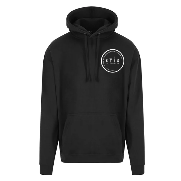 The Stig Initiative - Limited Edition Black Adult Hoodie (1 logo)