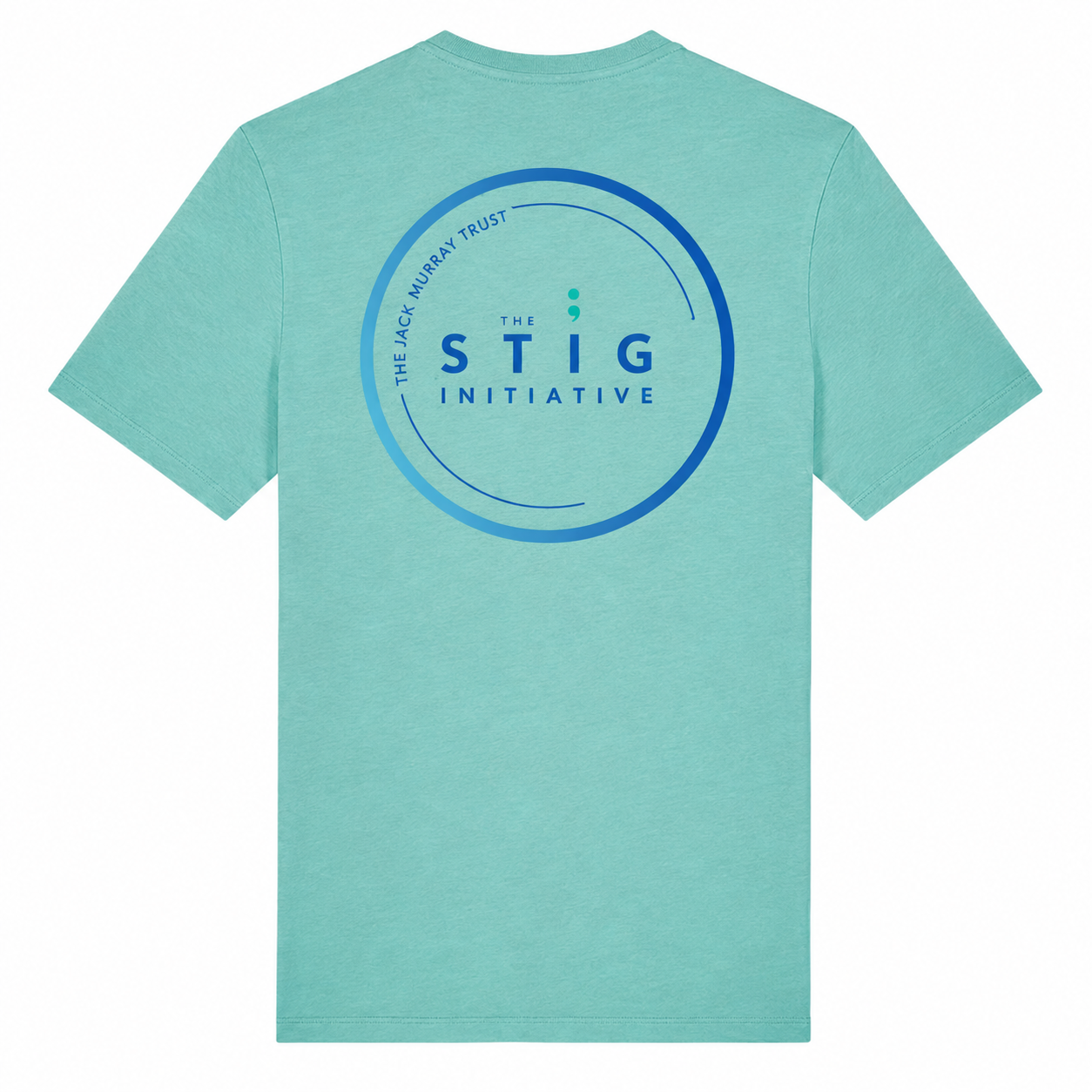 The Stig Initiative - Adult Teal T-Shirt (2 logos)