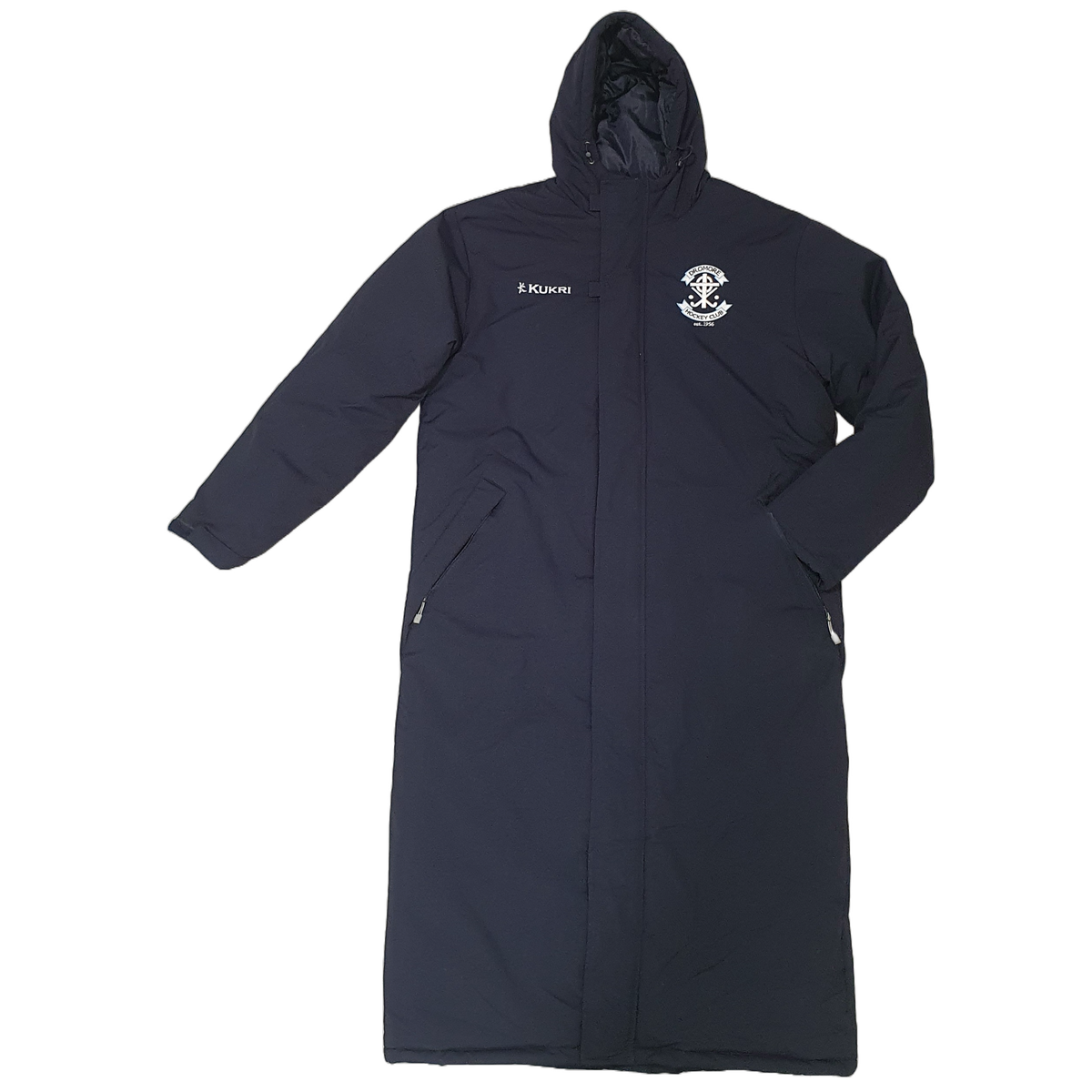 Dromore Hockey Club Adults Bench Coat Navy