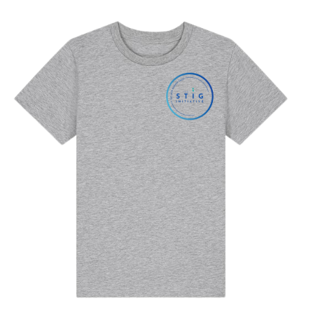 The Stig Initiative - Kids Grey T-Shirt (1 logo)