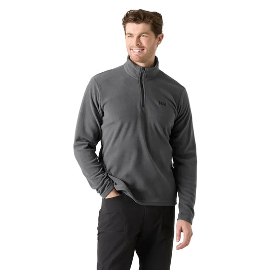 Helly Hansen Mens 1/4 Zip Daybreaker Fleece - Thunder Grey