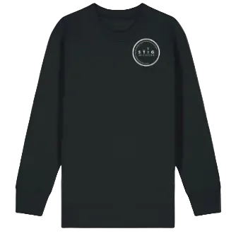 The Stig Initiative - Kids Black Sweatshirt (1 logo)