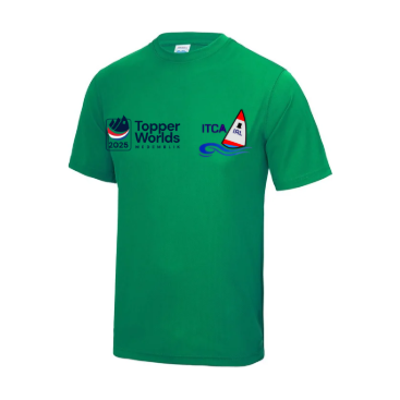 Topper Ireland Green T- Shirt (2 Logos)