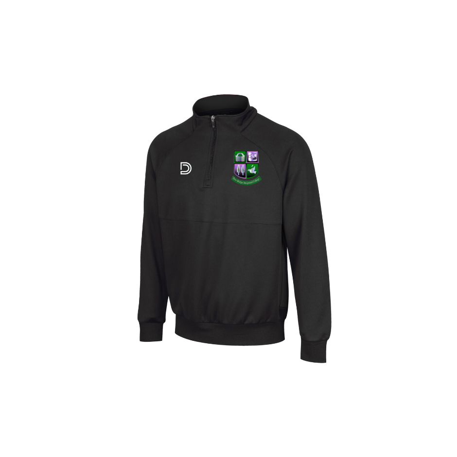 Newbridge Integrated College 1/4 Zip Black