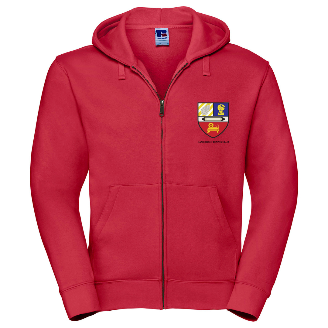 Banbridge Tennis Club Mens Zip Hoodie