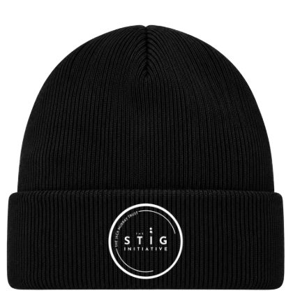The Stig Initiative - Kids Black Beanie (1 logo)