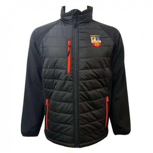 Banbridge Hockey Club Adult Padded Softshell Jacket Black