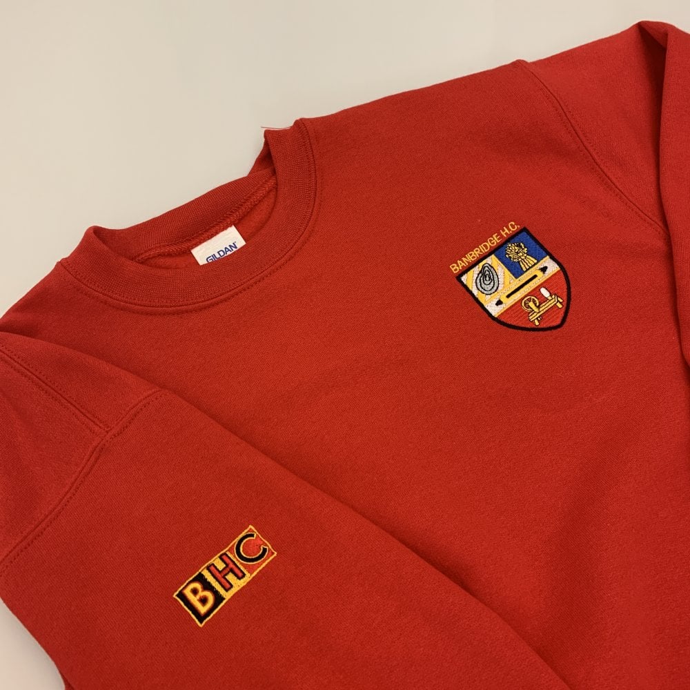 Banbridge Hockey Club Junior Sweatshirt Red