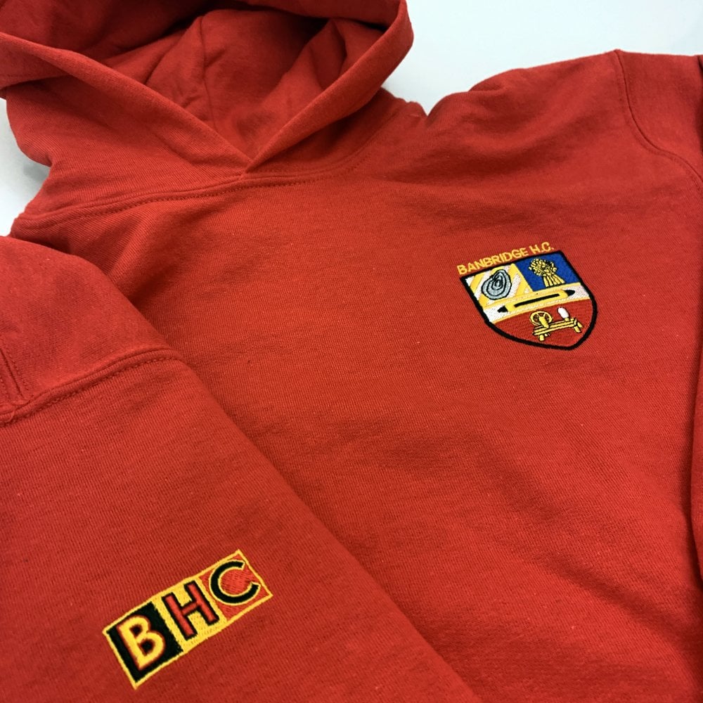 Banbridge Hockey Club Adults Hoody Red