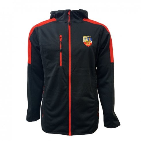 Banbridge Hockey Club Adults Microfleece Full Zip Black/Red