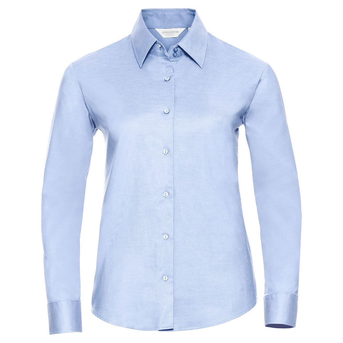 Russell Womens Long Sleeve Easy-Care Oxford Shirt