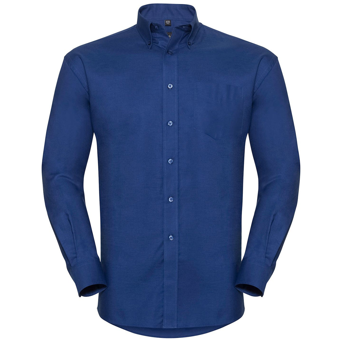 Russell Mens Long Sleeve Easy-Care Oxford Shirt