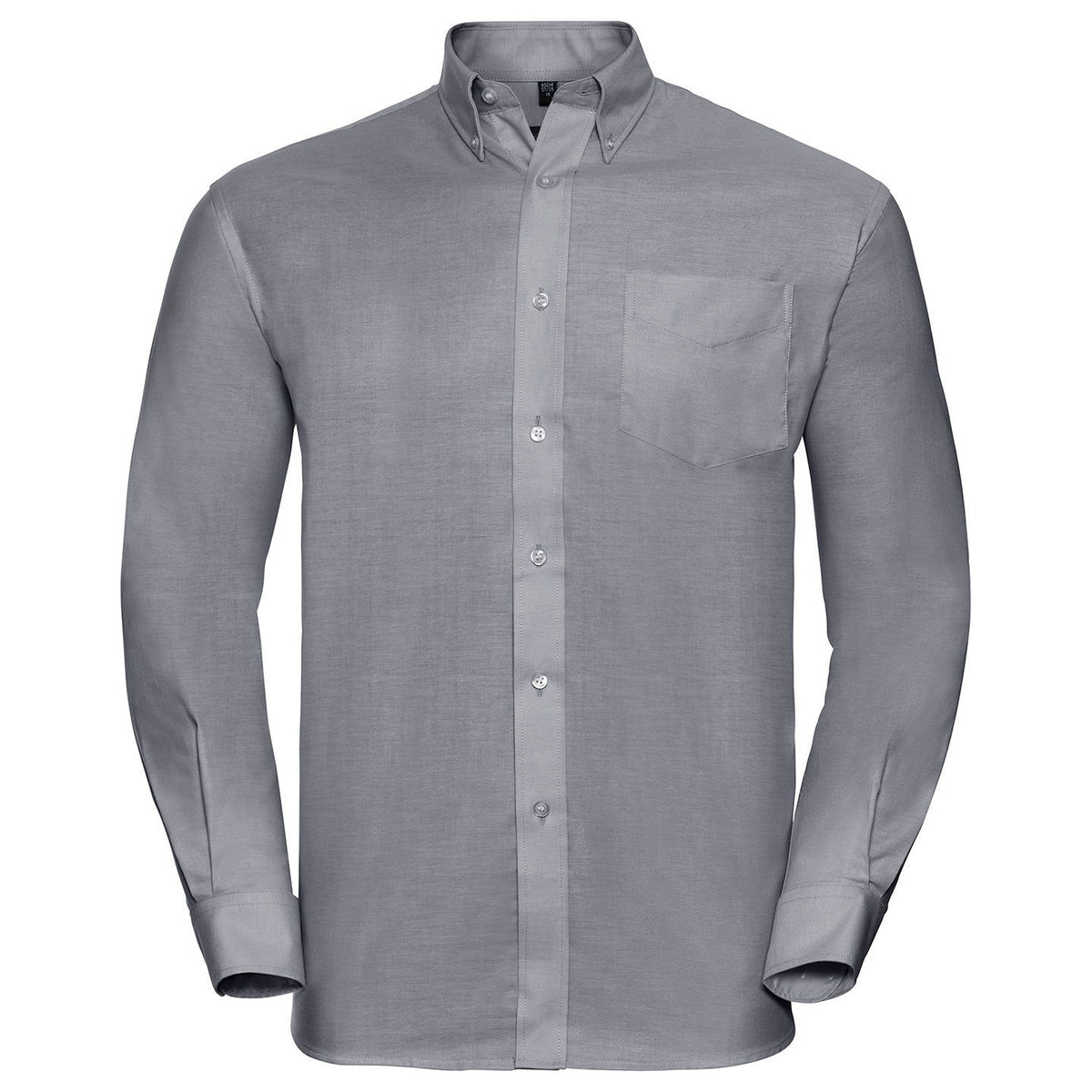 Russell Mens Long Sleeve Easy-Care Oxford Shirt