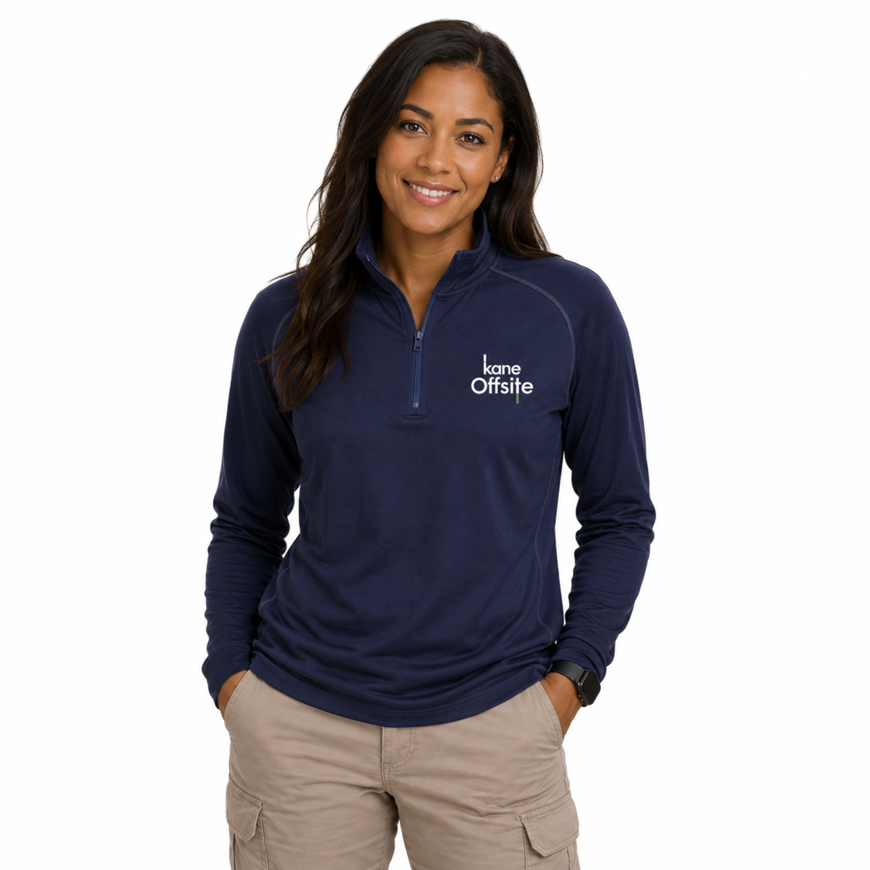 KANE (Offsite) Unisex Core Stretch Half-Zip Midlayer