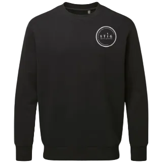 The Stig Initiative - Limited Edition Adults Black Sweatshirt (1 logo)