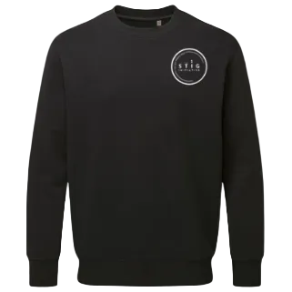 The Stig Initiative - Limited Edition Adults Black Sweatshirt (2 logos)