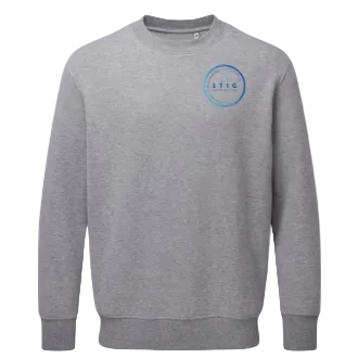 The Stig Initiative - Adult Grey Sweatshirt (2 logos)