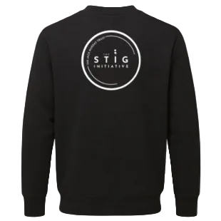 The Stig Initiative - Limited Edition Adults Black Sweatshirt (2 logos)