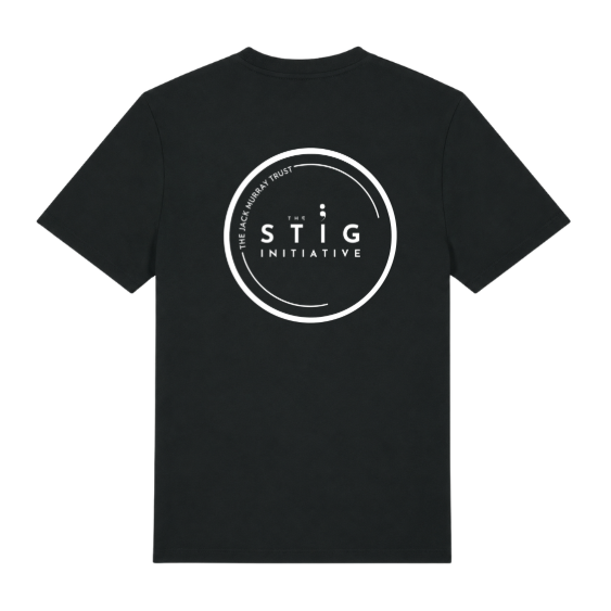 The Stig Initiative - Limited Edition Black Adult T-Shirt (2 logos)