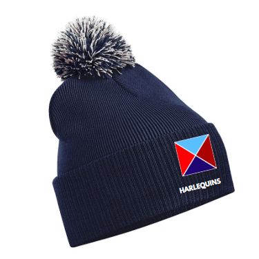 Harlequins-Bobble Hat