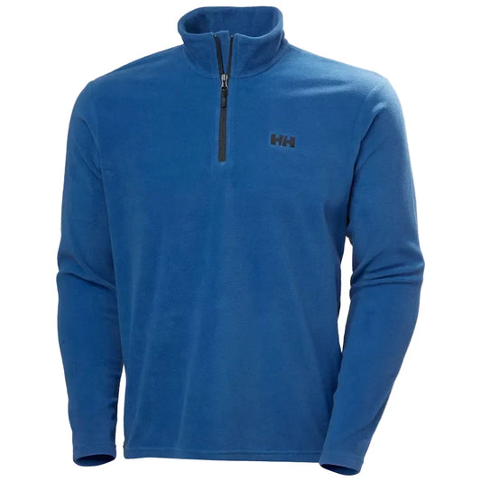 Helly Hansen Mens 1/4 Zip Daybreaker Fleece - Dark Blue