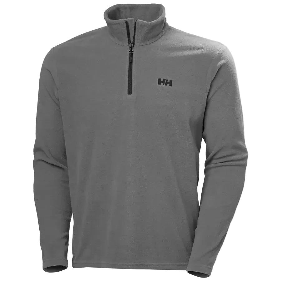 Helly Hansen Mens 1/4 Zip Daybreaker Fleece - Thunder Grey