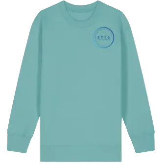 The Stig Initiative - Kids Teal Sweatshirt (1 logo)