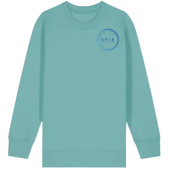 The Stig Initiative - Kids Teal Sweatshirt (2 logos)