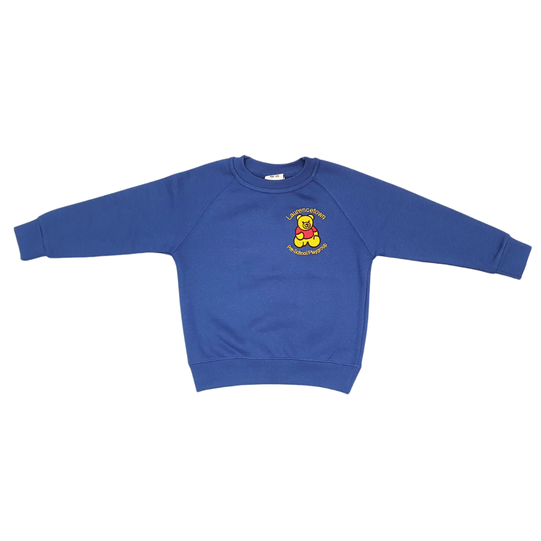 Laurencetown Pre-School/Playgroup Sweatshirt Royal Blue