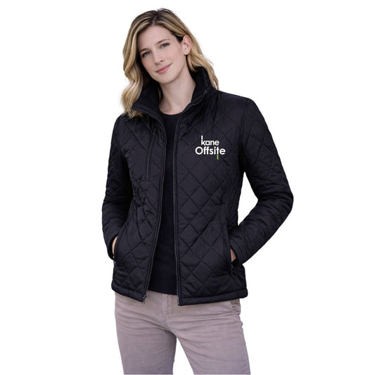 KANE (Offsite) Womens Henderson Diamond Quilted Jacket
