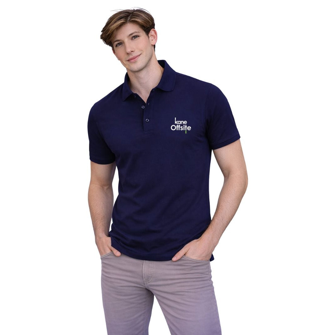 KANE (Offsite) Mens Coolchecker® plus piqué polo Navy