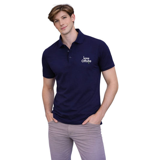 KANE (Offsite) Mens Coolchecker® plus piqué polo Navy