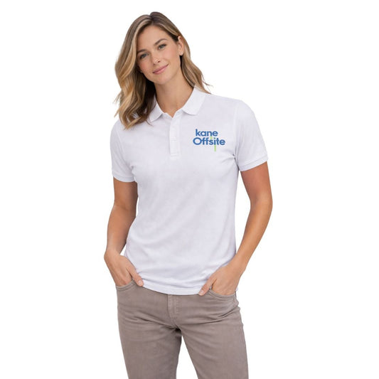 KANE (Offsite) Women's Coolchecker® plus piqué polo White