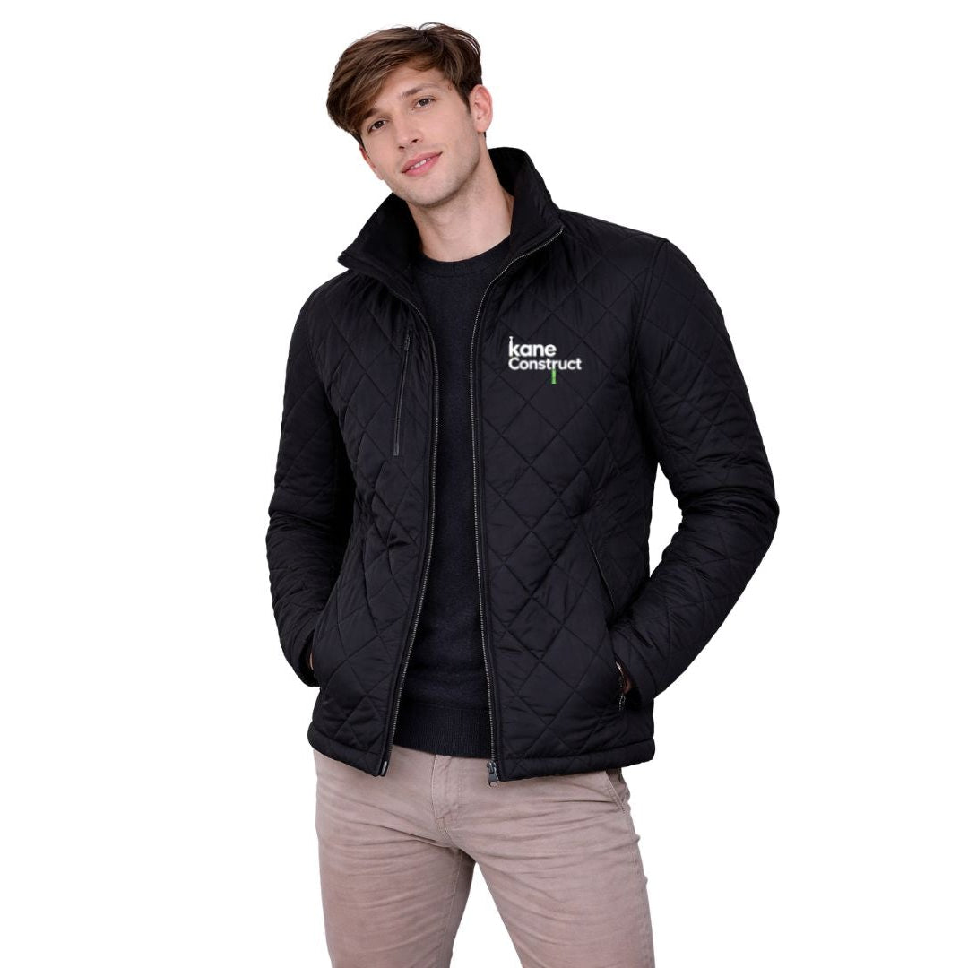KANE (Construct) Mens Henderson Diamond Quilted Jacket