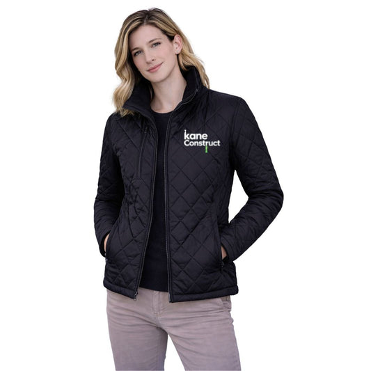 KANE (Construct) Womens Henderson Diamond Quilted Jacket