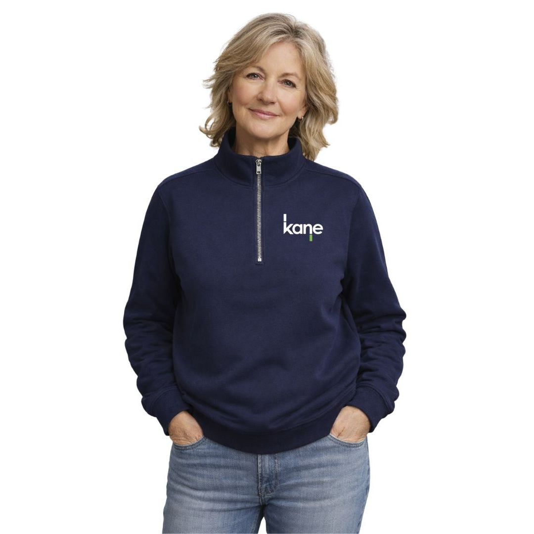KANE Women's Recycled ¼ Zip Sweatshirt