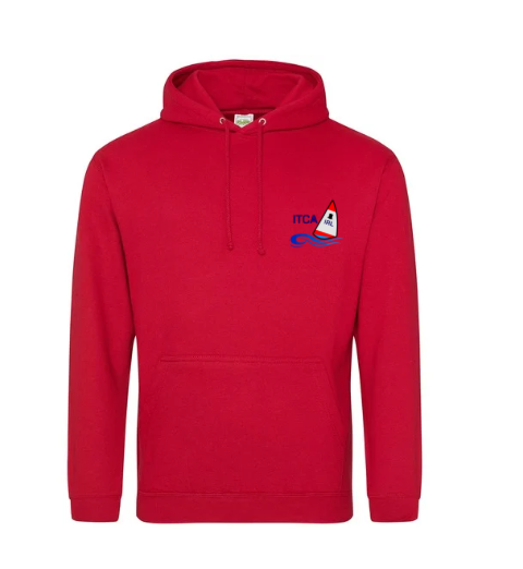 Topper Ireland Red Hoodie (1 Logo)