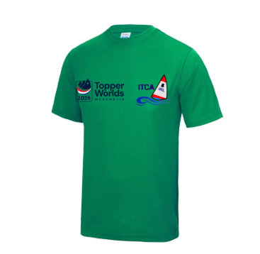 Topper Ireland Green T- Shirt (2 Logos)