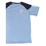 St Patrick's College Banbridge PE T-Shirt Sky Blue/Navy