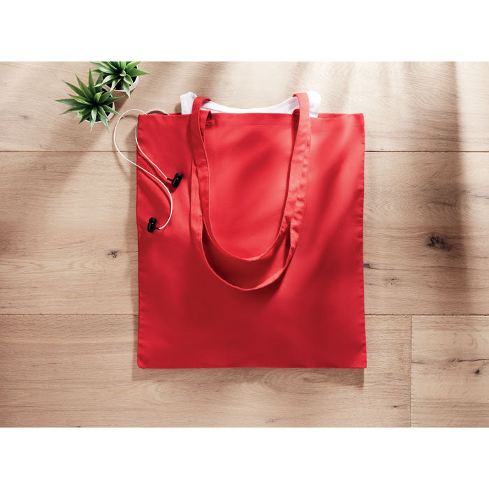 Long Handle Shopper Bag-Custom Branded