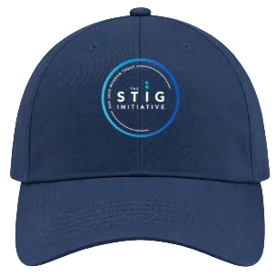 The Stig Initiative - Adult Navy Cap (1 logo)