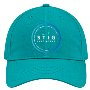 The Stig Initiative - Adult Teal Cap (1 logo)