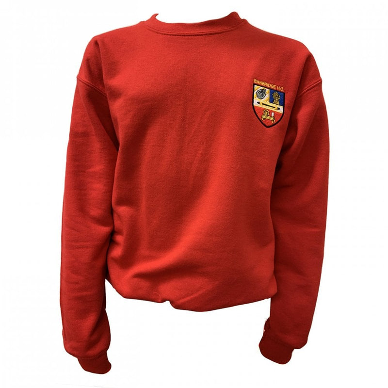 Banbridge Hockey Club Adult Sweatshirt Red