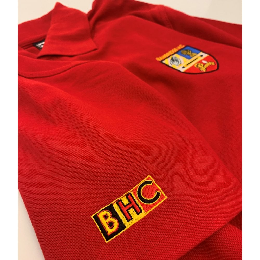 Banbridge Hockey Club Adults Polo Shirt Red