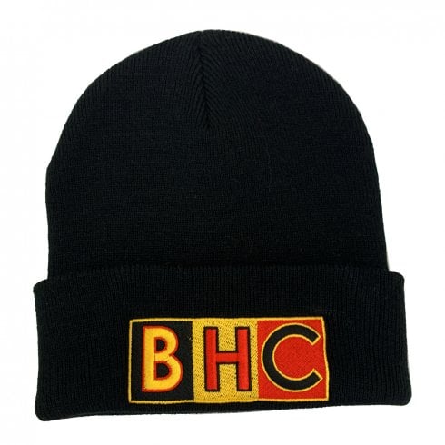 Banbridge Hockey Club Cuff Beanie Hat Black