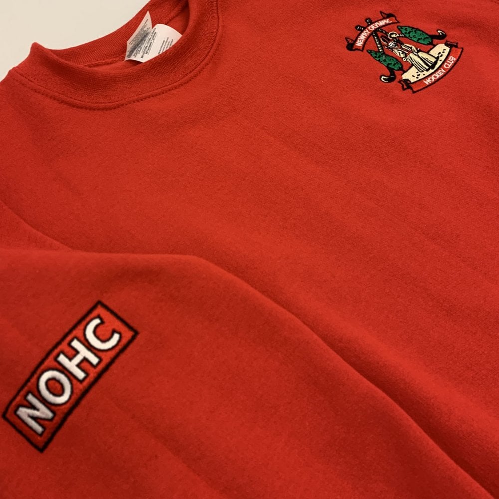 Newry Olympic Hockey Club Junior Sweatshirt Red
